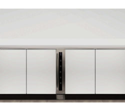 CAPLE  WI155 Built-in Wine Cooler - Stainless Steel